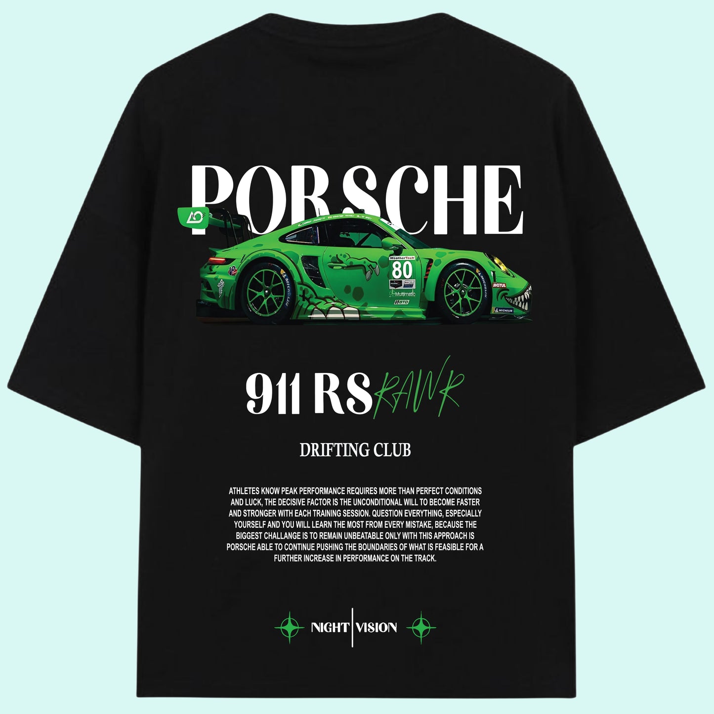 Porsche 911 RS Oversized T-Shirt