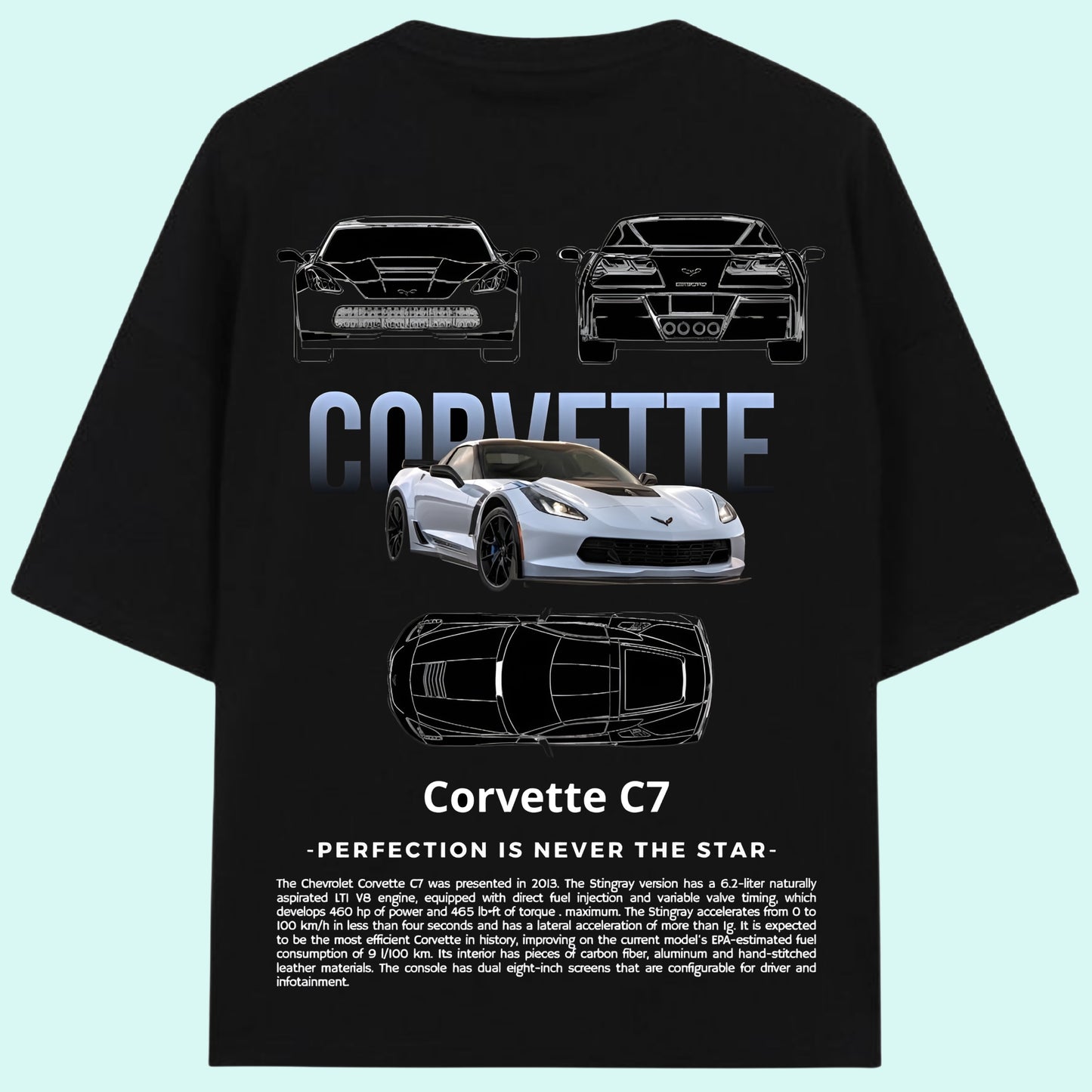 Corvette C7 Oversized T-Shirt