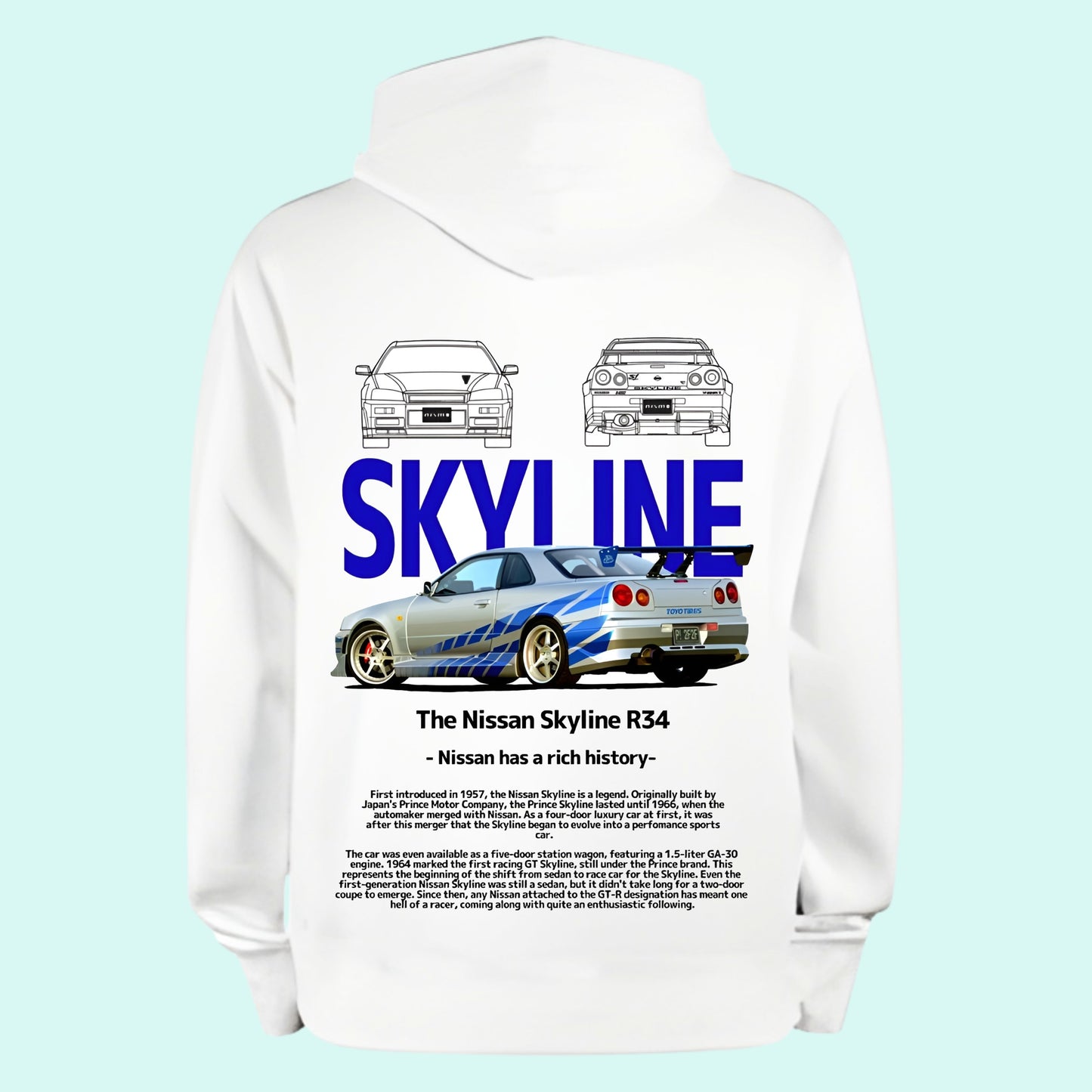 Nissan GT-R Skyline Hoodie