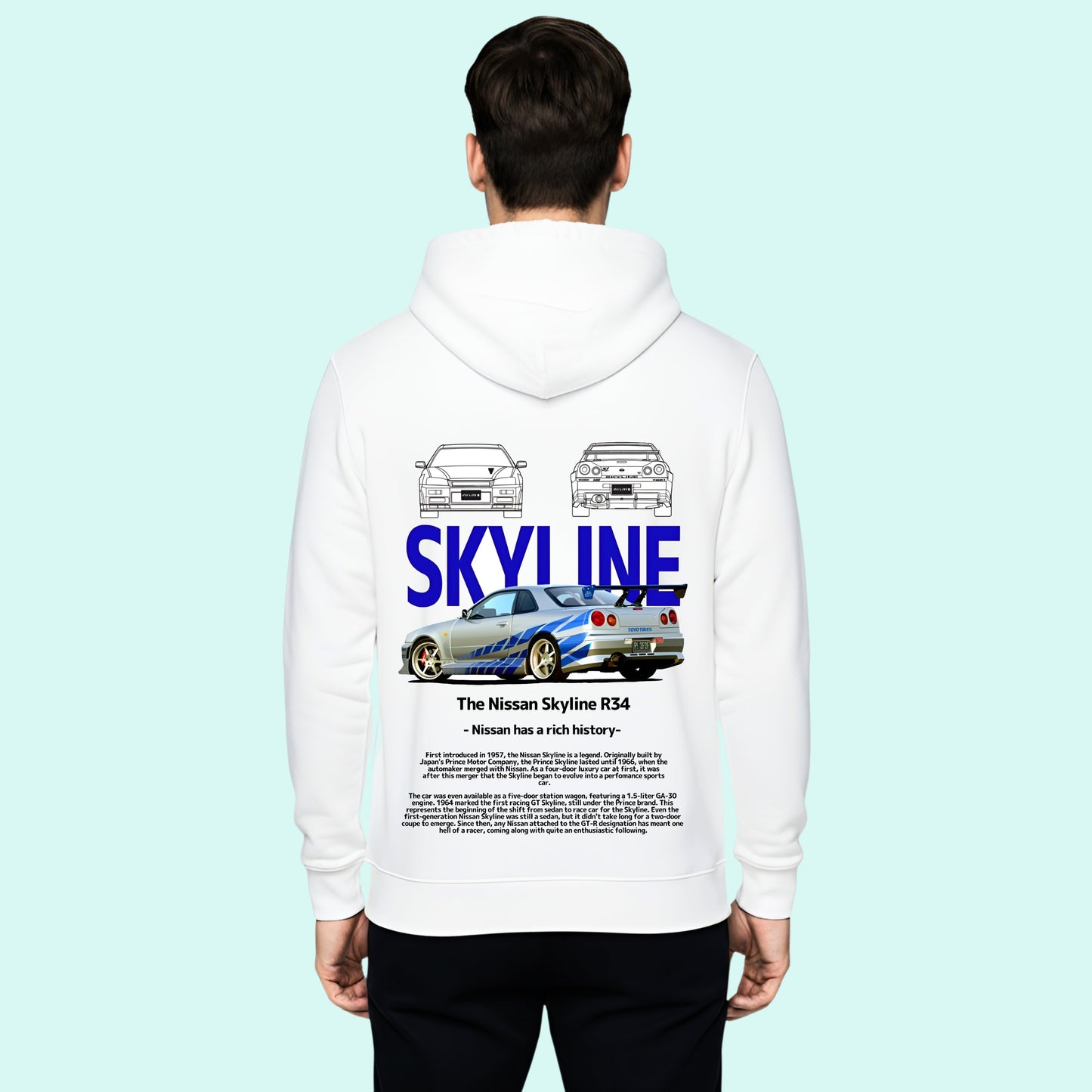 Nissan GT-R Skyline Hoodie