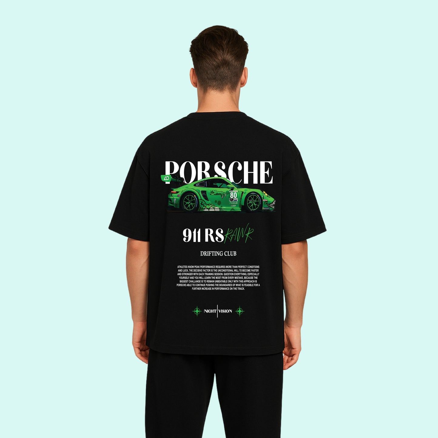 Porsche 911 RS Oversized T-Shirt