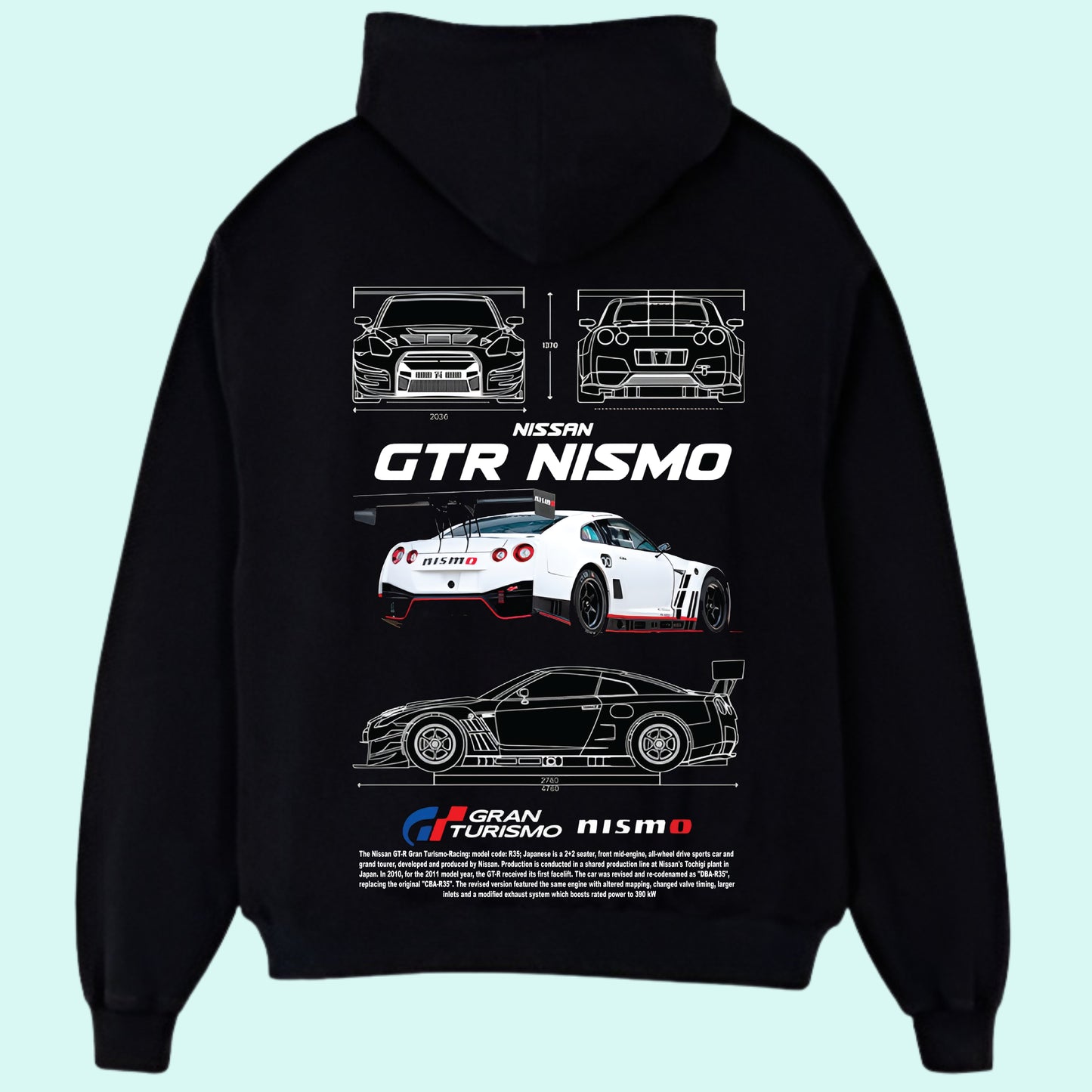 Nissan GT-R Nismo Hoodie