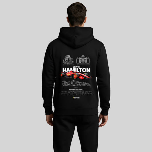 F1 Lewis Hamilton Ferrari Hoodie