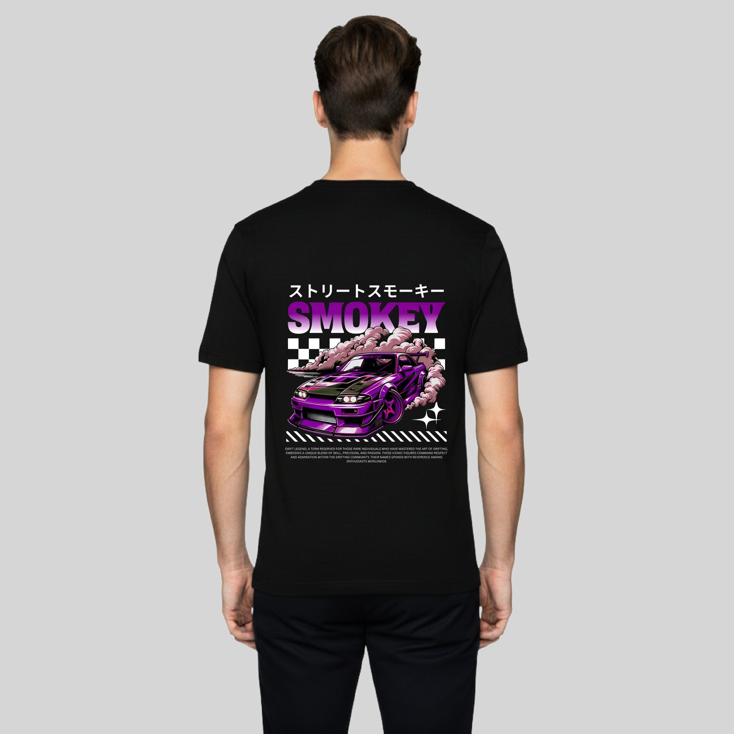 JDM Smokey Drift Streetwear T-Shirt