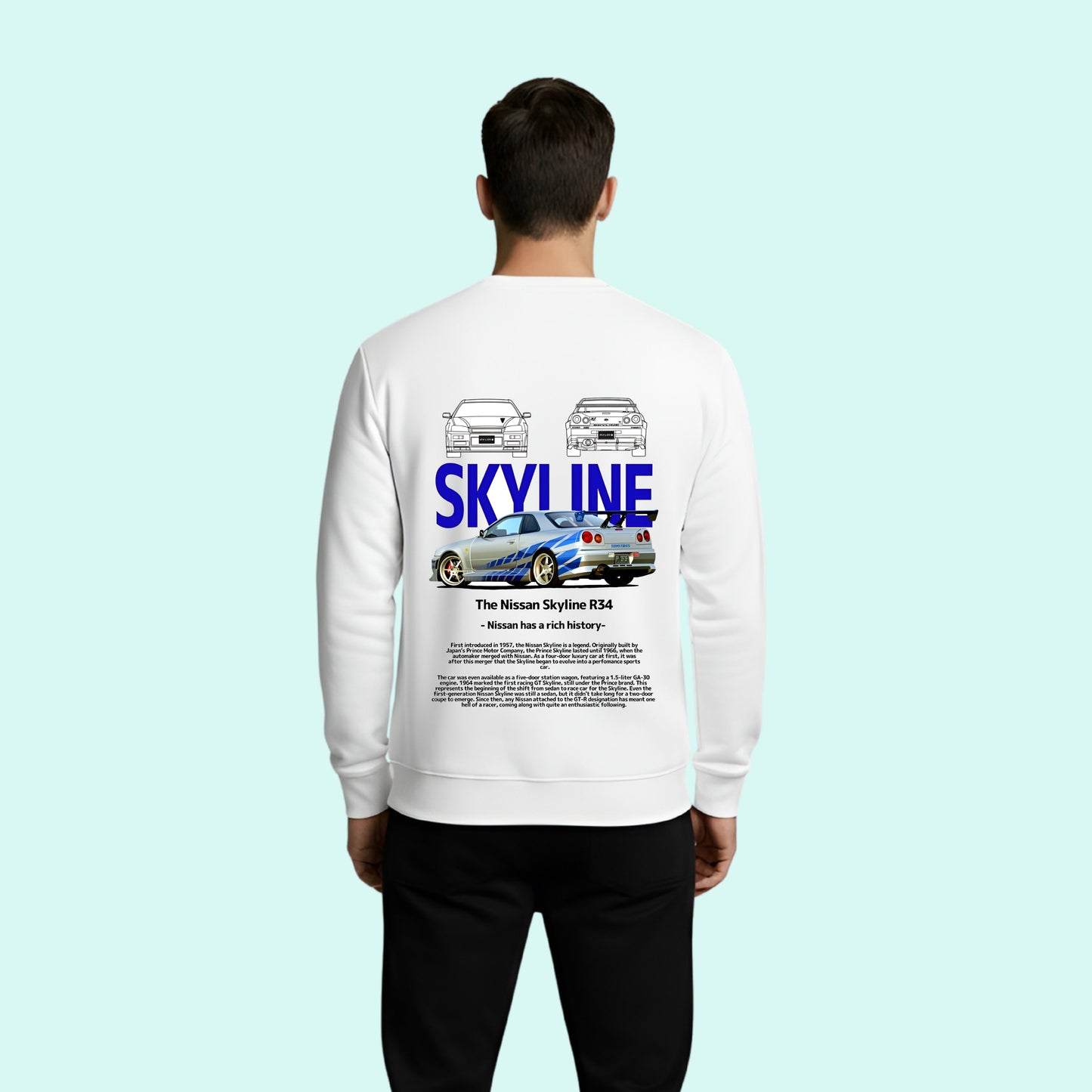 Nissan GT-R Skyline Sweatshirt