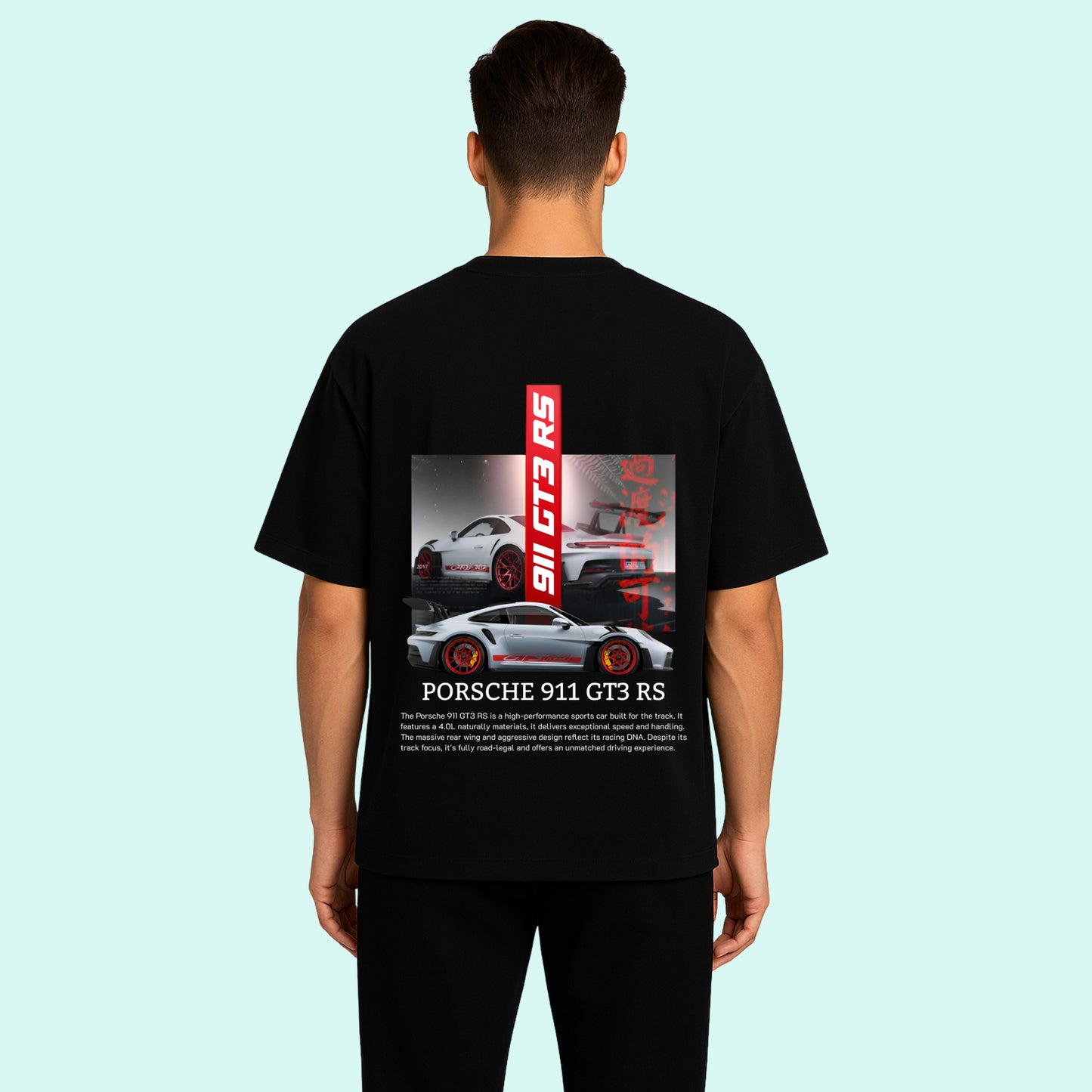 Porsche 911 GT3RS Oversized T-Shirt