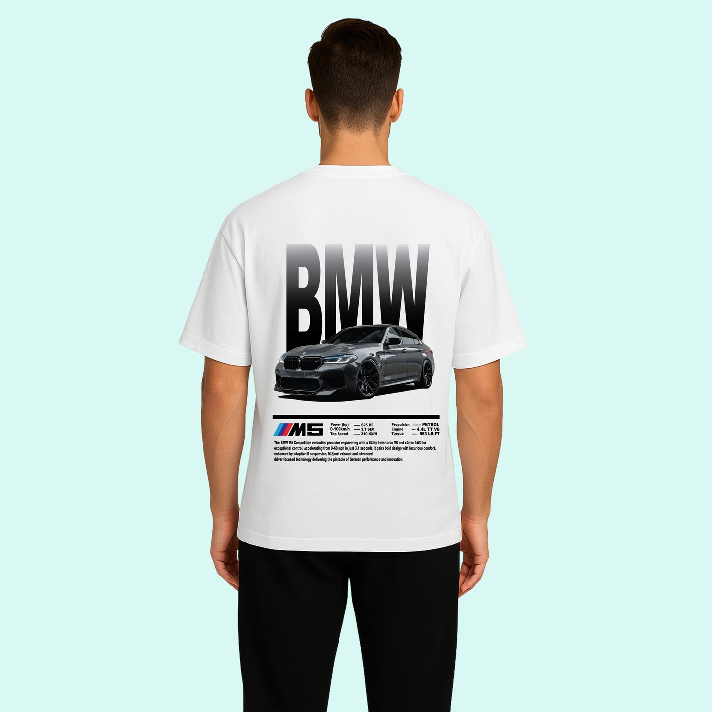 BMW M5 Oversized T-Shirt