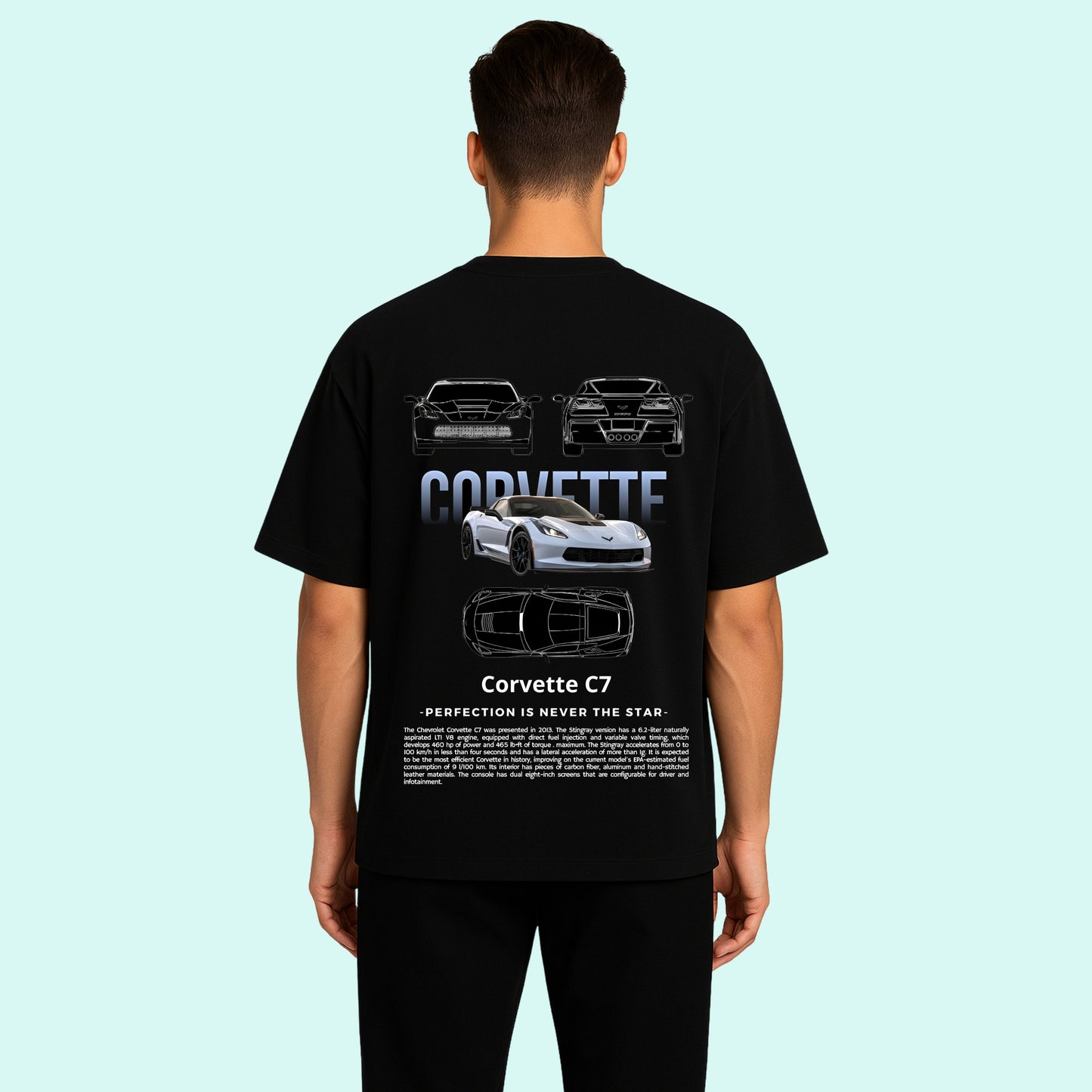Corvette C7 Oversized T-Shirt