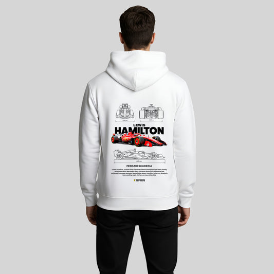 F1 Lewis Hamilton Ferrari Hoodie