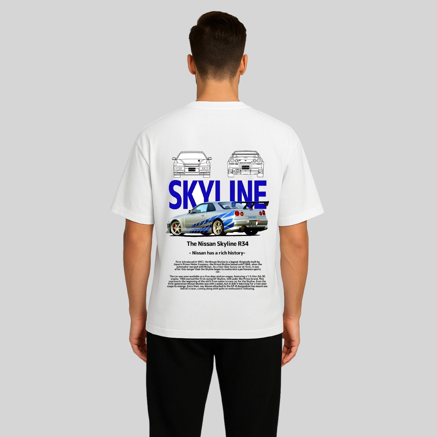 Nissan GT-R Skyline Oversized T-Shirt