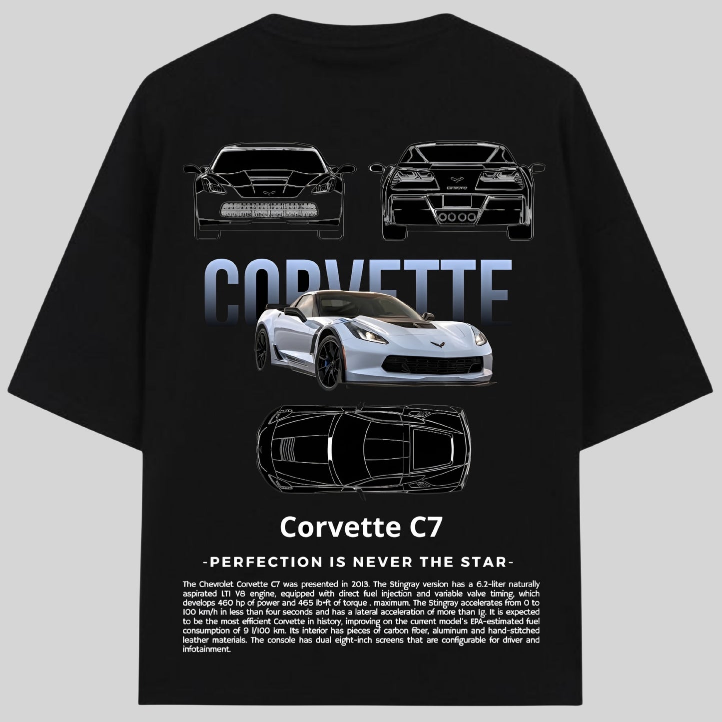 Corvette C7 Oversized T-Shirt