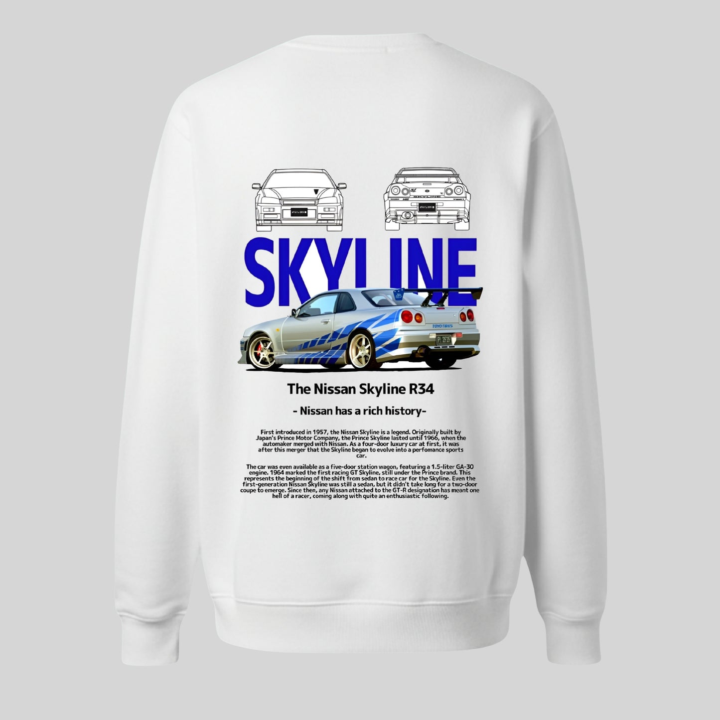 Nissan GT-R Skyline Sweatshirt