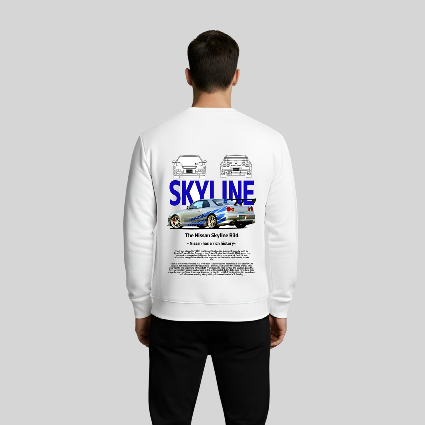 Nissan GT-R Skyline Sweatshirt