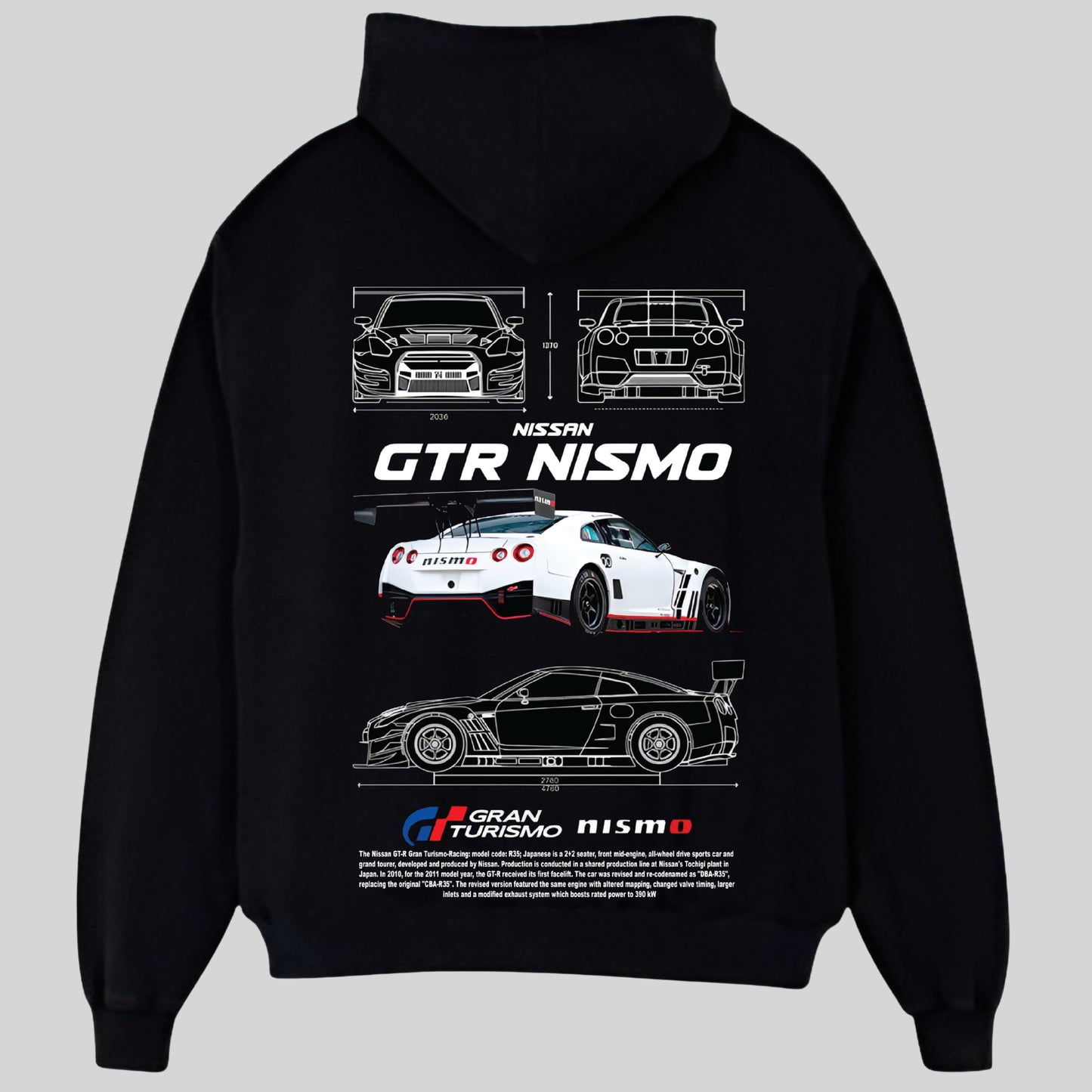 Nissan GT-R Nismo Hoodie