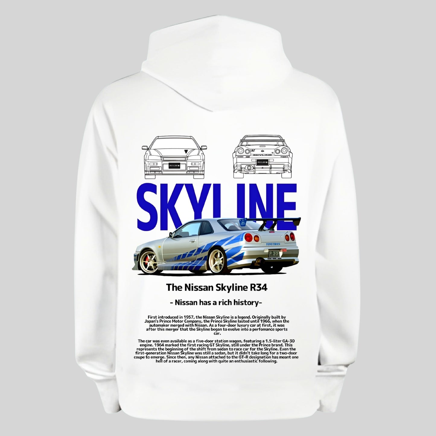 Nissan GT-R Skyline Hoodie