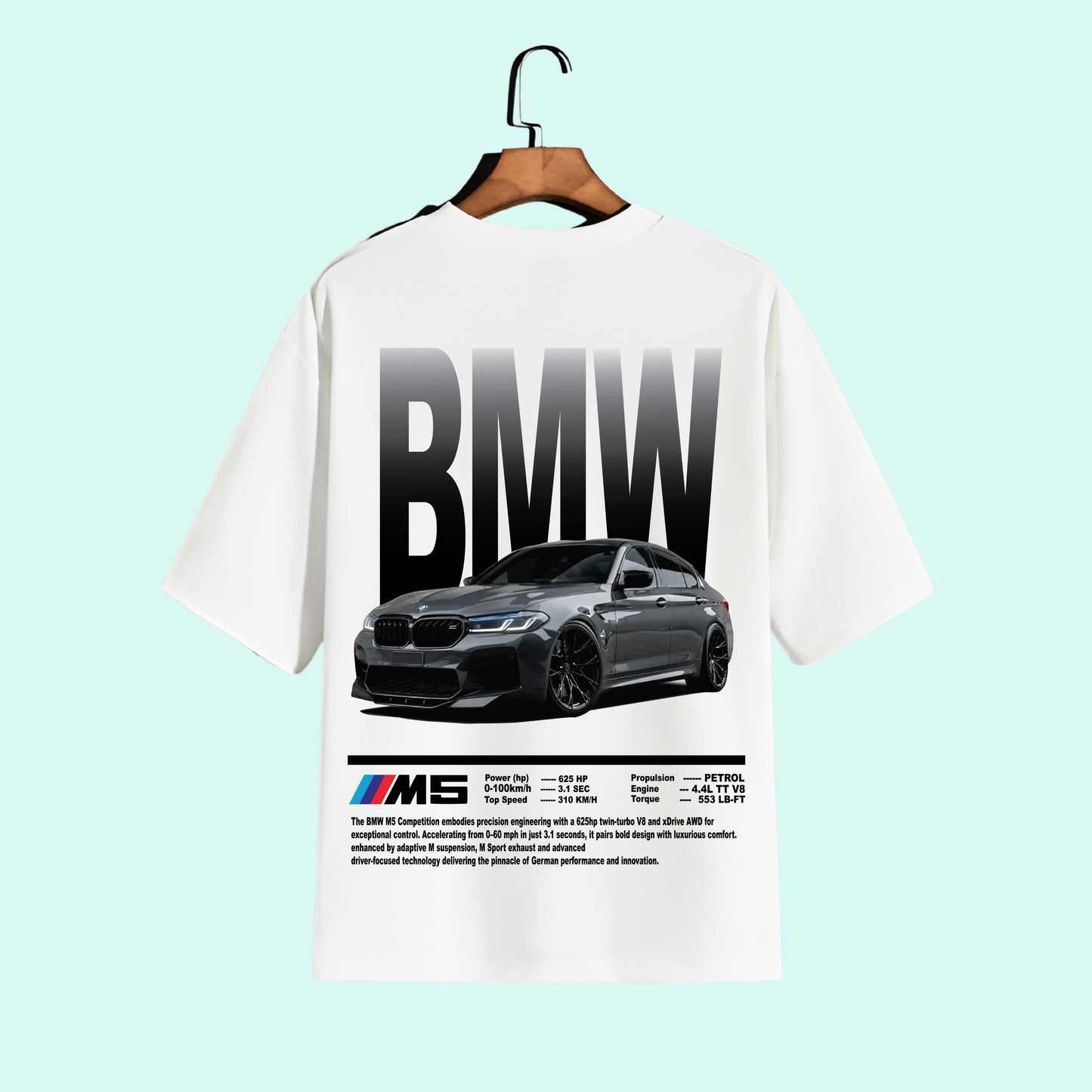 BMW M5 Oversized T-Shirt