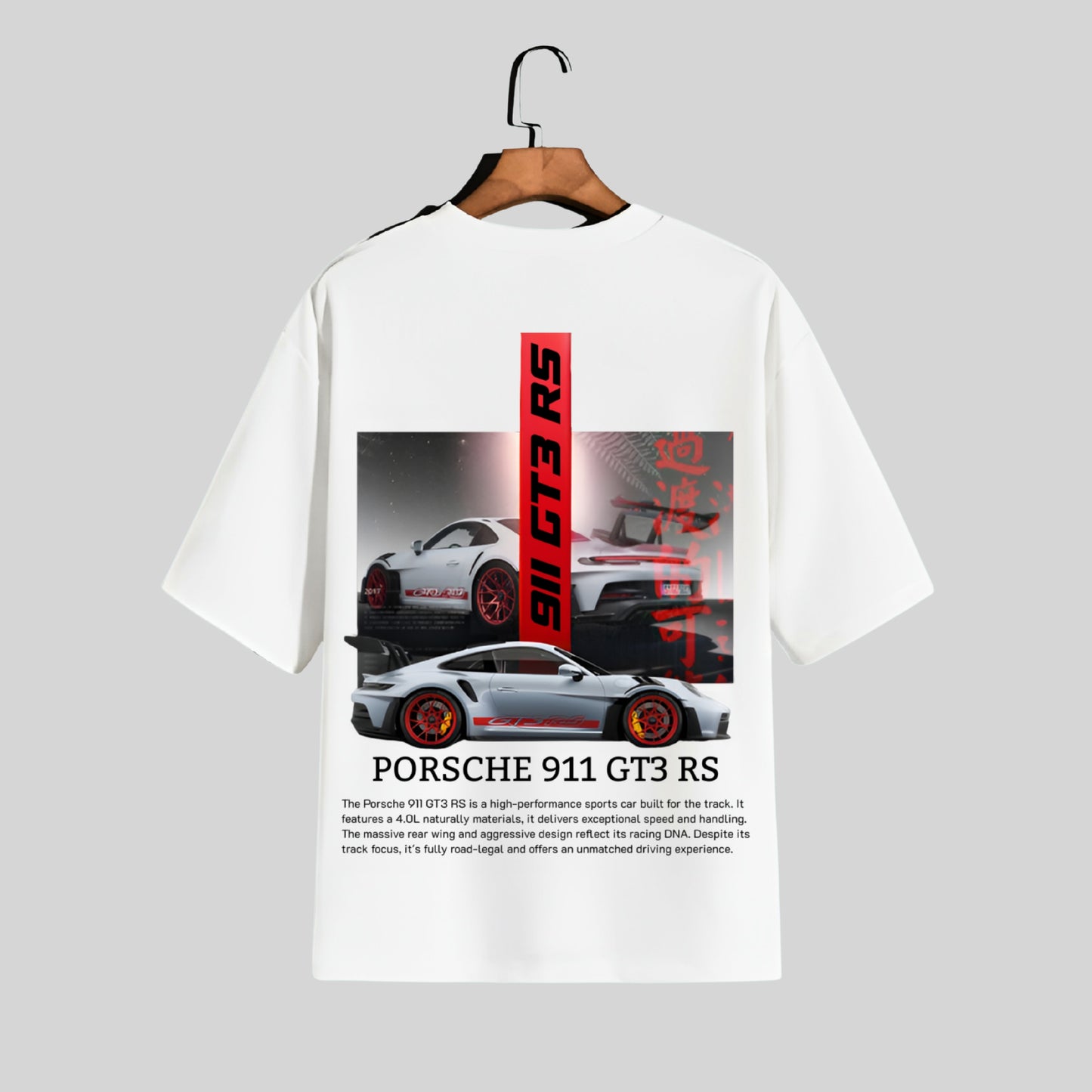 Porsche 911 GT3RS Oversized T-Shirt