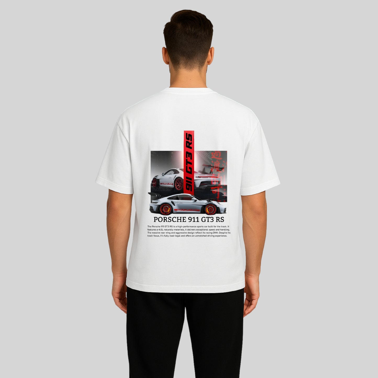 Porsche 911 GT3RS Oversized T-Shirt