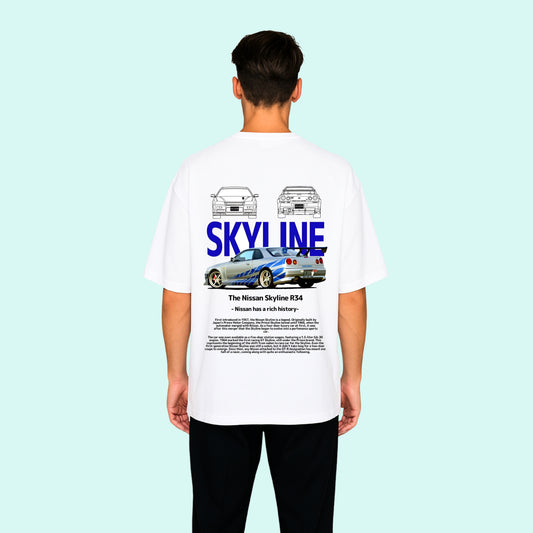Nissan GT-R Skyline Oversized T-Shirt