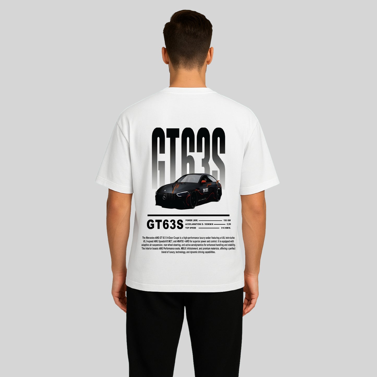 Mercedes AMG GT63S Oversized T-Shirt